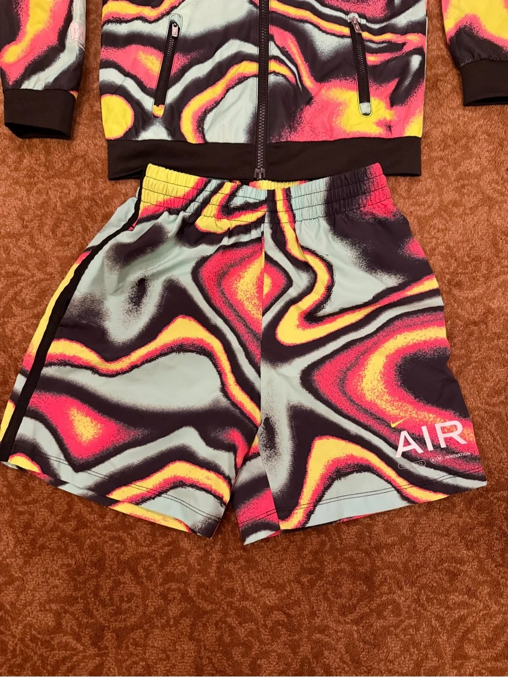 Youth size Small - Nike windbreaker and matching shorts